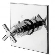 Newport Brass 3-994TS/26 - Square Thermostatic Trim Plate with Handle