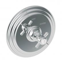 Newport Brass 4-1004BP/26 - Fairfield Balanced Pressure Shower Trim Plate with Handle. Less showerhead, arm and flange.