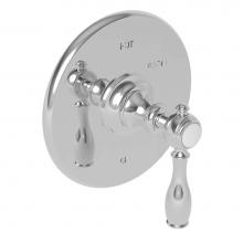 Newport Brass 4-1774BP/26 - Victoria Balanced Pressure Shower Trim Plate with Handle. Less showerhead, arm and flange.