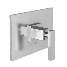 Newport Brass 4-2044BP/26 - Secant Balanced Pressure Shower Trim Plate with Handle. Less showerhead, arm and flange.