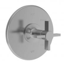Newport Brass 4-3244BP/26 - Pardees Balanced Pressure Shower Trim Plate with Handle. Less showerhead, arm and flange.