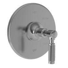 Newport Brass 4-3254BP/26 - Clemens Balanced Pressure Shower Trim Plate with Handle. Less showerhead, arm and flange.