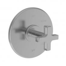 Newport Brass 4-3284BP/26 - Griffey Balanced Pressure Shower Trim Plate with Handle. Less showerhead, arm and flange.