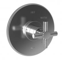 Newport Brass 4-3304BP/26 - Muncy Balanced Pressure Shower Trim Plate with Handle. Less showerhead, arm and flange.