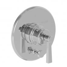 Newport Brass 5-1622BP/26 - Miro Balanced Pressure Tub & Shower Diverter Plate with Handle