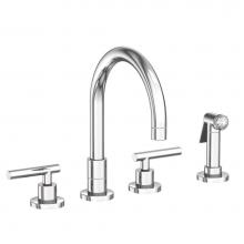 Newport Brass 9911L/26 - East Linear Kitchen Faucet with Side Spray