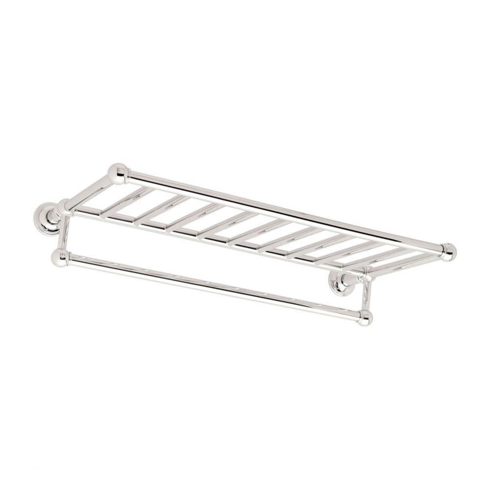 24'' Hotel Shelf with Towel Bar