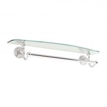 Ginger 1119T-24/PC - 24'' Shelf with Towel Bar