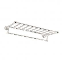 Ginger 4543-20/PC - 20'' Hotel Shelf with Towel Bar