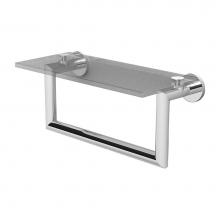 Ginger 4619T-12/PC - 12'' Shelf with Towel Bar