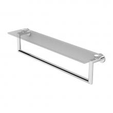Ginger 4619T-24/PC - 24'' Shelf with Towel Bar