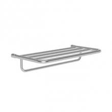 Ginger XX43-20/PB - 20'' Hotel Shelf Frame with Towel Bar