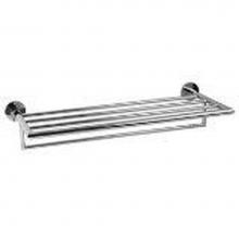 Ginger XX43S-20/PC - 20'' Hotel Shelf Frame with Towel Bar