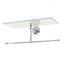 Ginger 2636T/PC - 12'' Shelf with Towel Bar