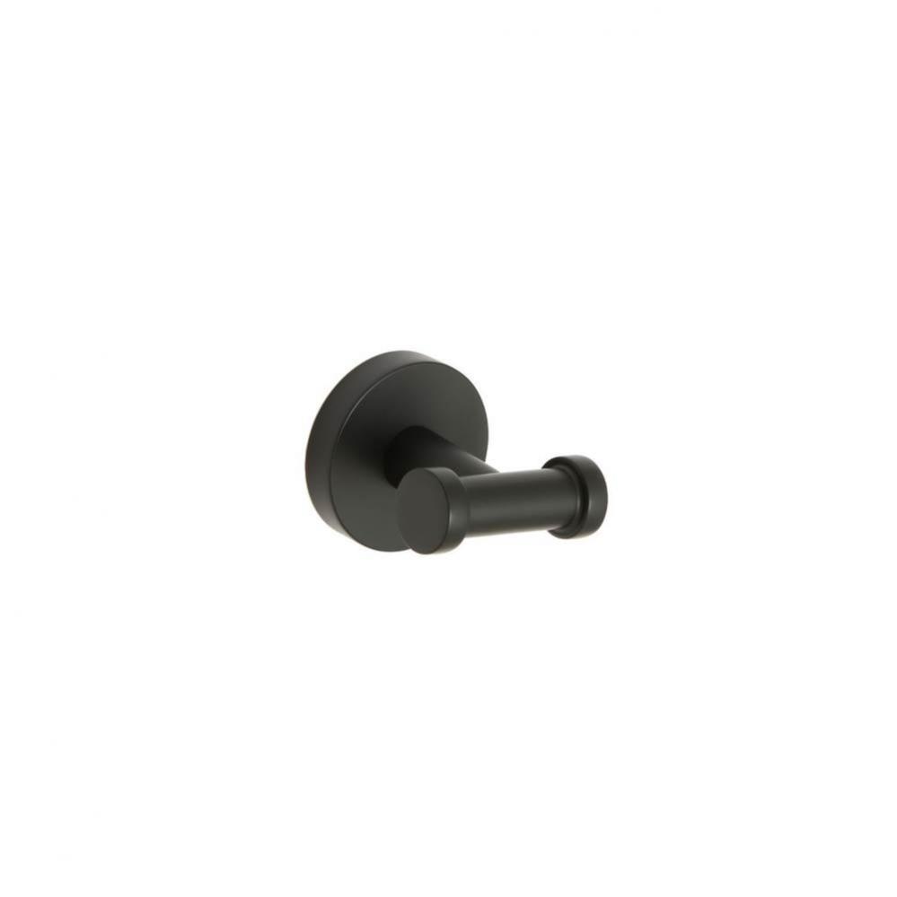 Euro Robe Hook In Pvd Matte Blackfinish