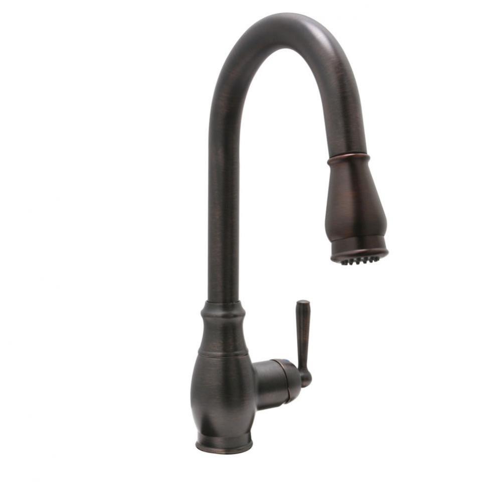 Isabelle - Classic Styled Pull-Down Kitchen Faucet