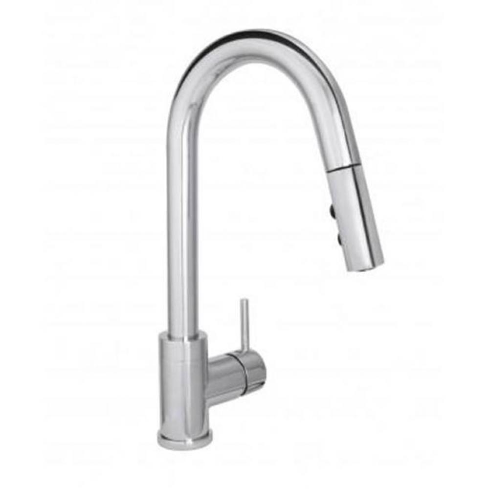 Reliaflo Contemporary Pull Down Kitchen Faucet in Chrome