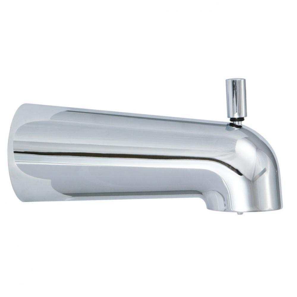 Modern Style Zinc Diverter Spout, Chrome