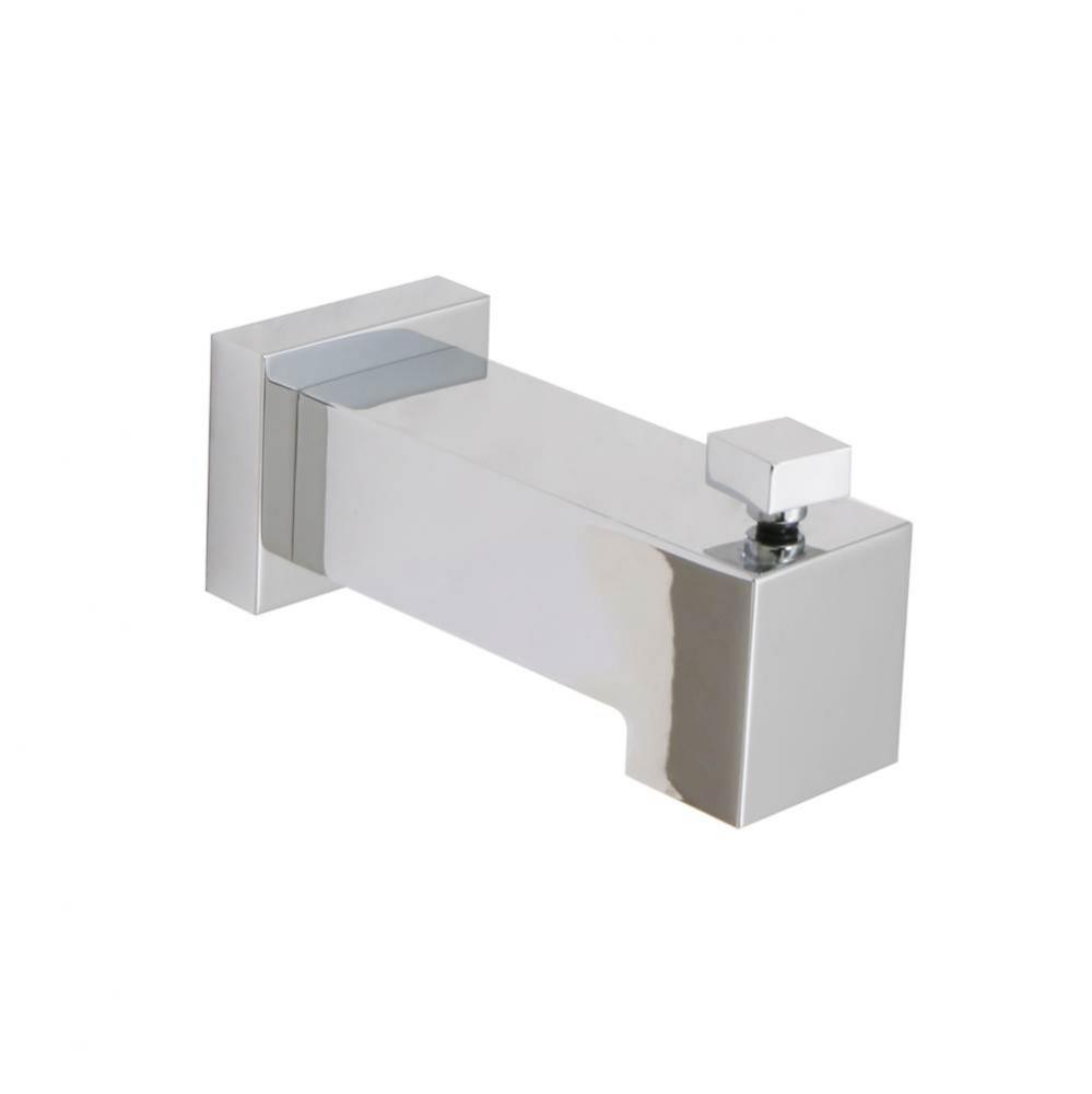 Square Style Diverter Spout, Chrome