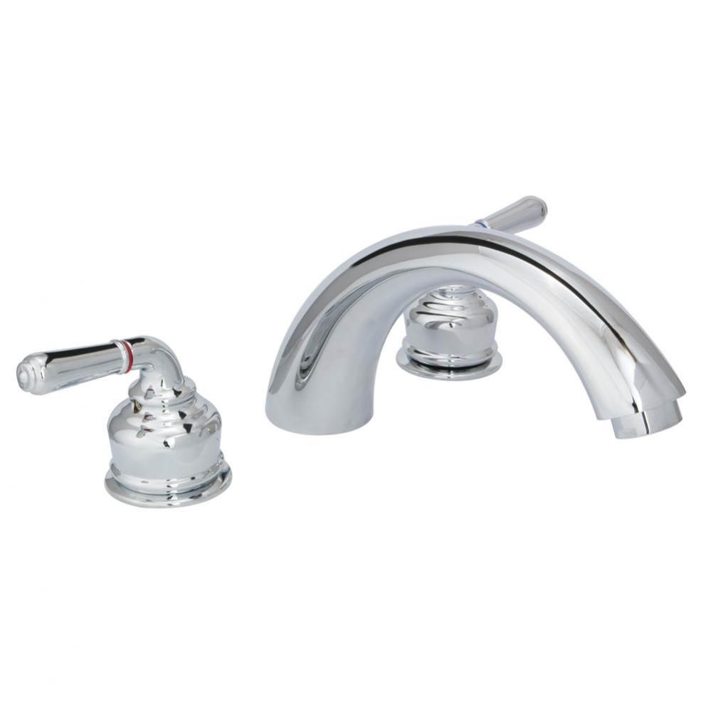 Cypress Three Piece Roman Tub Filler Faucet