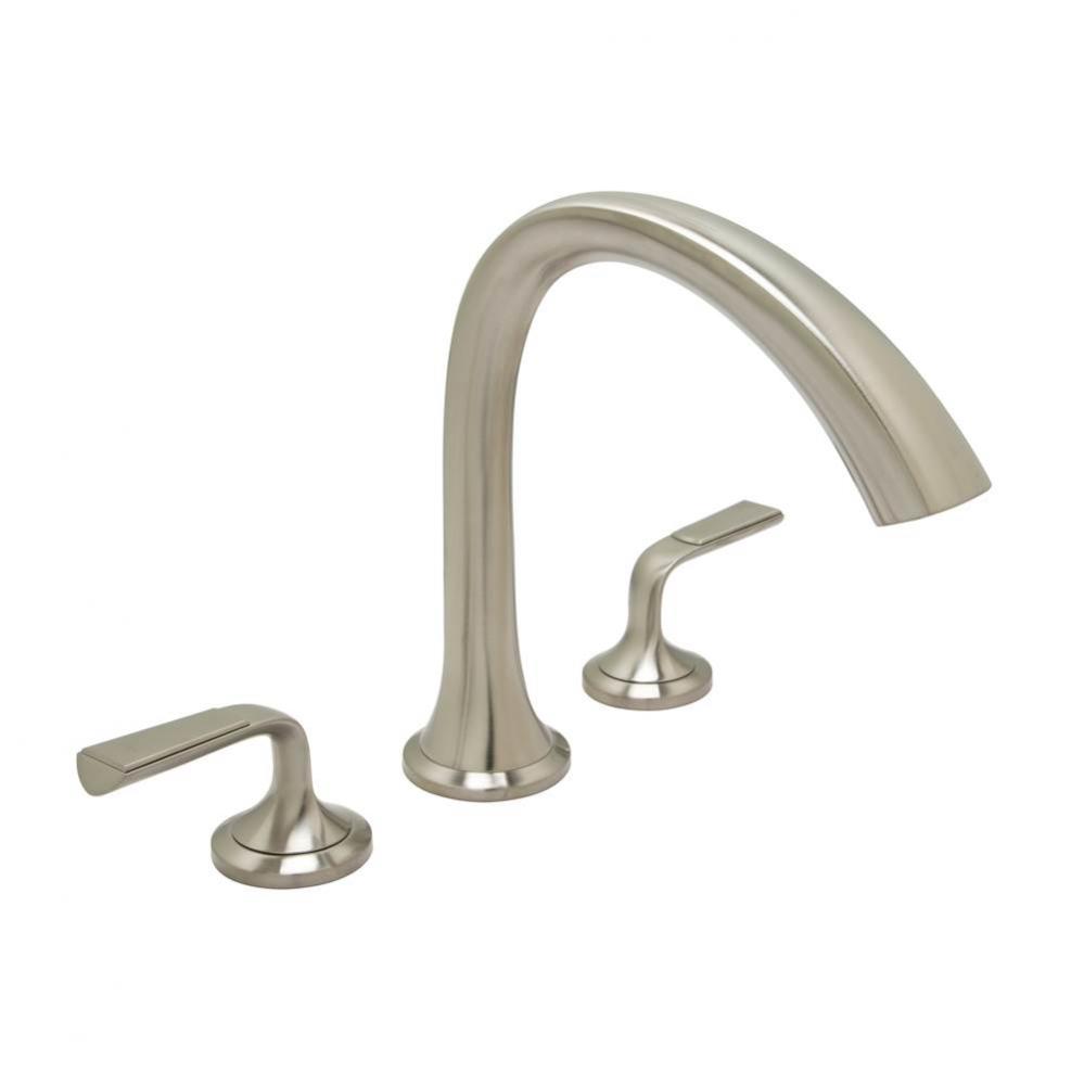 Joy Three Piece Roman Tub Filler Faucet