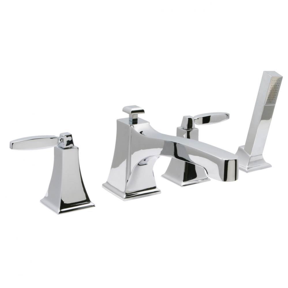 Intrigue Four Piece Roman Tub Filler With Hand Shower