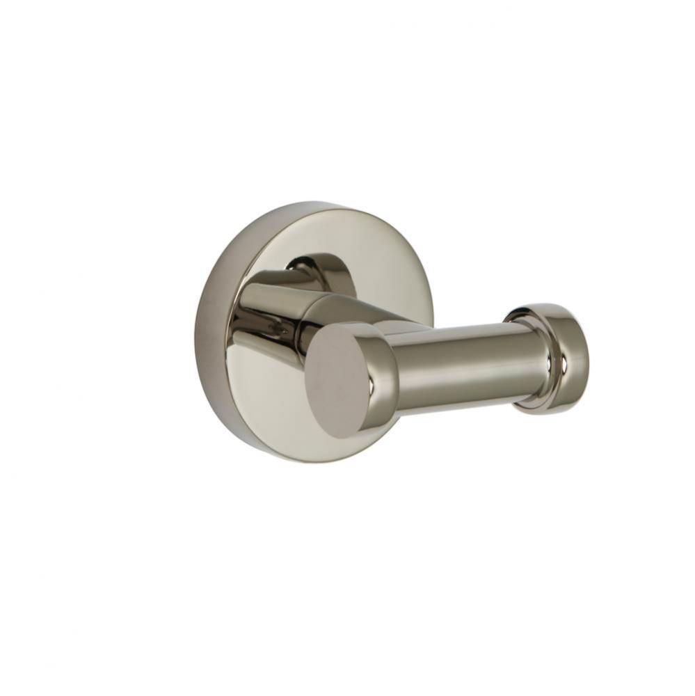 Euro Robe Hook In Pvd Polished Nickel Finish