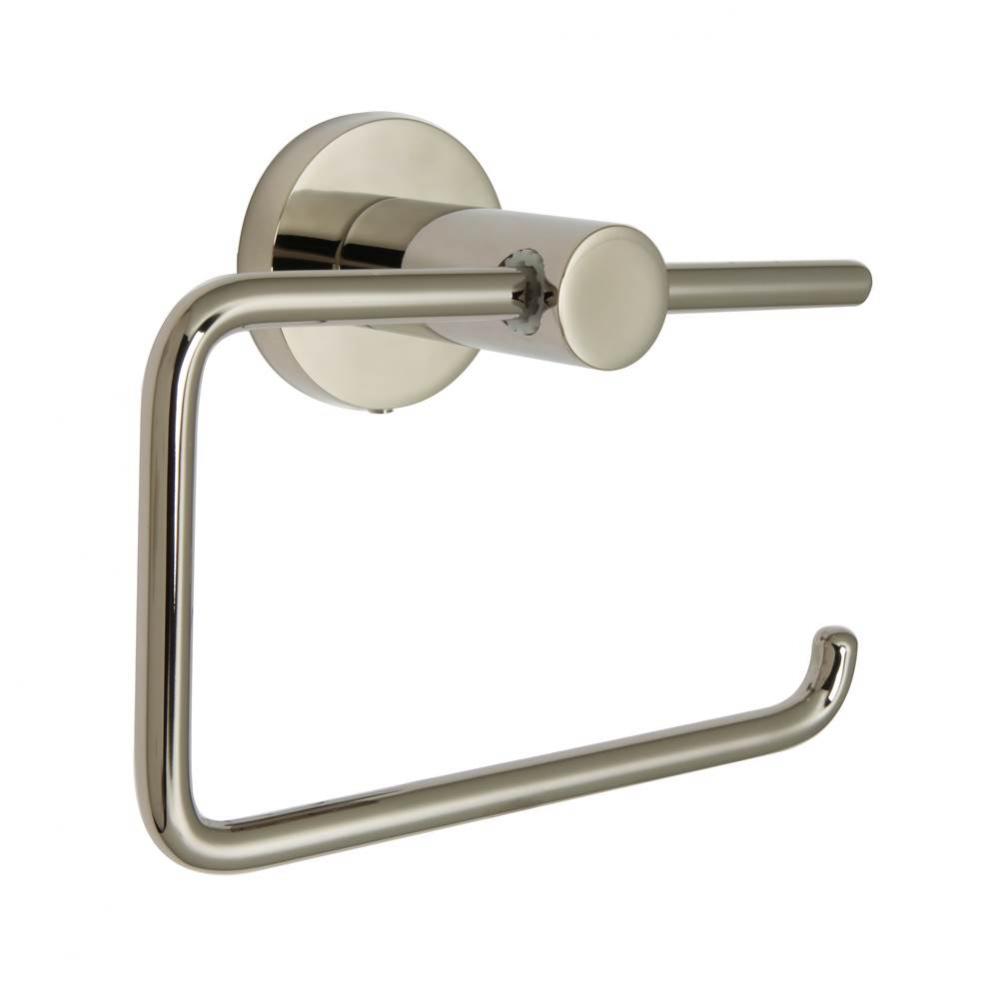 Euro Toilet Paper Holder In Pvd Polished Nickel Finish