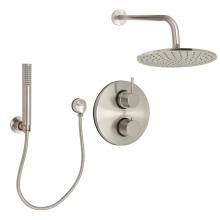 Huntington Brass S6680202-1 - Euro Carmel 1/2? Thermostatic Shower Package