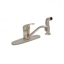 Huntington Brass K1580029-Z - Single Control Kitchen Faucet, Satin Nickel