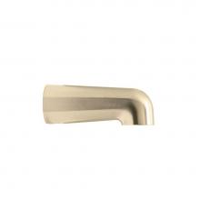 Huntington Brass P0529516 - Tub Spout, Satin Brass PVD