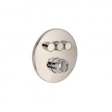 Huntington Brass PCB98414 - Three Button Push Button Valve Faceplate