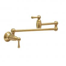 Huntington Brass K1960116 - Traditional Styled Wall Mounted Pot Filler