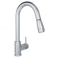 Huntington Brass K4880201-C - Fluxe - Contemporary Styled Pull-Down Kitchen Faucet