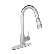Huntington Brass K4980201-C - Fluxe - Contemporary Styled Pull-Down Kitchen Faucet