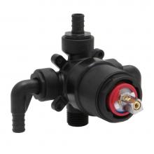 Huntington Brass P0123399 - Hybrid Rough-In Tub And Shower Valve With Pex Adaptor