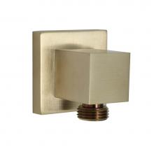 Huntington Brass P0433116 - Square Style Wall Supply Elbow