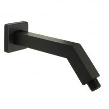 Huntington Brass P1228149 - Sq Style Shower Arm, Matte Black