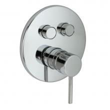 Huntington Brass P3222101 - Contemporary Styled Two Button Shower Trim- Chrome