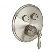 Huntington Brass P3822102 - Classic Styled Two Button Shower Trim- Satin Nickel