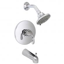 Huntington Brass P6326501 - Clover Tub And Shower Trim