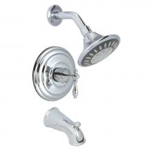 Huntington Brass P6361201 - In-Wall Balance Tub Andshower Fauct Trims