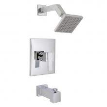Huntington Brass P6382001 - In-Wall Balance Tub Andshower Fauct Trims