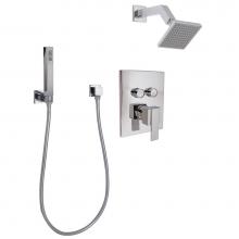 Huntington Brass P6782001 - Razo push button shower package trim only
