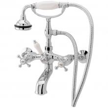 Huntington Brass S5560101 - S5560101 Plumbing Roman Tub Faucets With Hand Showers