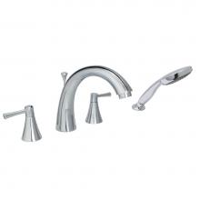 Huntington Brass S7420101 - Carmel Four Piece Roman Tub Filler Faucet