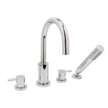 Huntington Brass S7480201 - Roman Tub Filler, Chrome