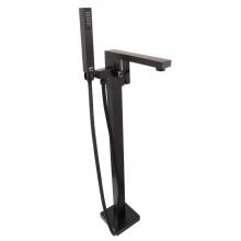 Huntington Brass S7880549 - Free Standing Roman Tub Filler With Hand Shower