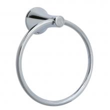 Huntington Brass Y1420101 - Carmel Towel Ring, Chrome