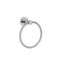 Huntington Brass Y1480201 - Euro Towel Ring, Chrome